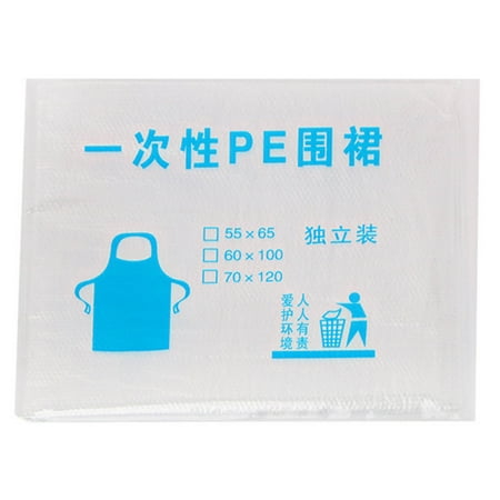 Papaba Cleaning Aprons 50Pcs/Bag Grease-proof Thickened Universal Convenient Dining Eating Disposable Plastic Aprons
Papaba Cleaning Aprons 50Pcs/Bag Grease-proof Thickened Universal Convenient Dining Eating Disposable Plastic Aprons