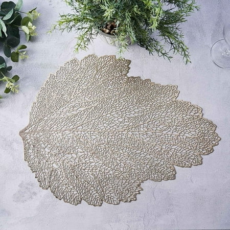 Efavormart 6 Pack | 18 Fall Leaf Vinyl Placemats | Non Slip Dining Table Placemats For Wedding Events Birthday Party
Efavormart 6 Pack | 18 Fall Leaf Vinyl Placemats | Non Slip Dining Table Placemats For Wedding Events Birthday Party