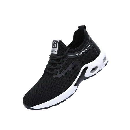 Fangasis Unisex Safety Shoe Air Cushion Work Sneaker Breathable Sneakers Women Men Working Boot Workplace Lightweight Steel Toe Shoes Dark Black 5.5
Fangasis Unisex Safety Shoe Air Cushion Work Sneaker Breathable Sneakers Women Men Working Boot Workplace Lightweight Steel Toe Shoes Dark Black 5.5