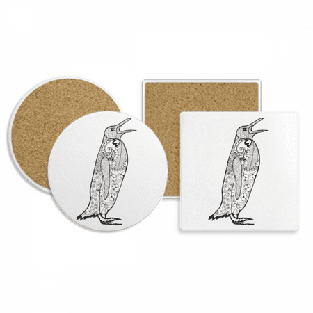 Cute Penguin Animal Portrait Sketch Coaster Cup Mug Holder Absorbent Stone Cork Base Set
Cute Penguin Animal Portrait Sketch Coaster Cup Mug Holder Absorbent Stone Cork Base Set