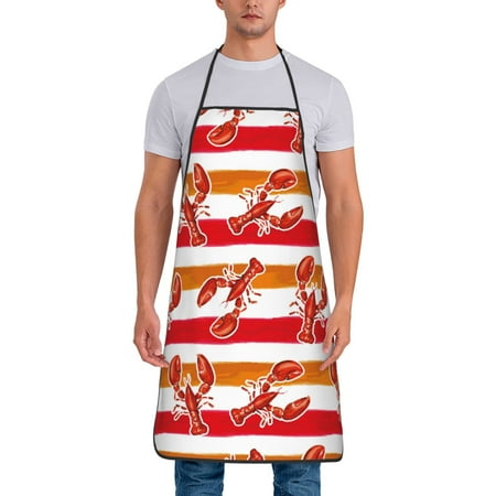 Aprons for Men Women - Red Lobster Cooking Kitchen Apron Chef Apron Waterproof Apron for Painting Pottery Baking BBQ Gardening Salon Gift For women Men
Aprons for Men Women - Red Lobster Cooking Kitchen Apron Chef Apron Waterproof Apron for Painting Pottery Baking BBQ Gardening Salon Gift For women Men
