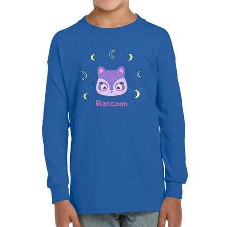 Happy Racoon Face Long Sleeve Toddler -Image by Shutterstock 4 Toddler