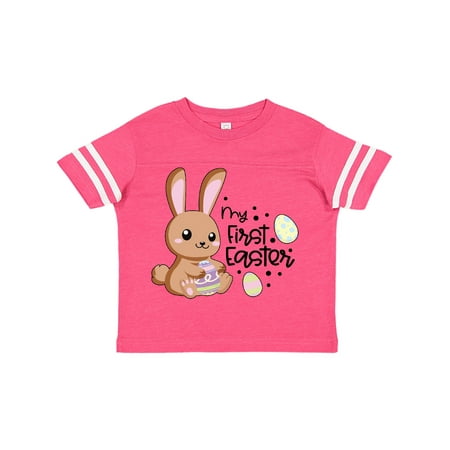 Inktastic My 1st Easter with Brown Bunny and Easter Eggs Gift Toddler Boy or Toddler Girl T-Shirt
Inktastic My 1st Easter with Brown Bunny and Easter Eggs Gift Toddler Boy or Toddler Girl T-Shirt