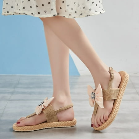 Cathalem Slide Slippers for Women Beach Summer Shoes Bow Women s Slip On Breathable Flat Toe Slippers Open Weave Sandals Women s Shoes Green 7
Cathalem Slide Slippers for Women Beach Summer Shoes Bow Women s Slip On Breathable Flat Toe Slippers Open Weave Sandals Women s Shoes Green 7