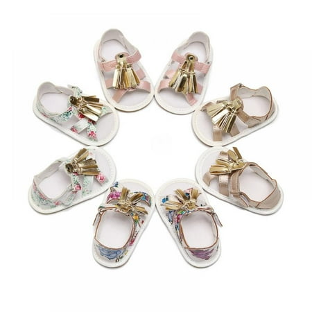 Baby Girls PU Sandals Summer Infant Tassel Design Toddler Rubber Sole Anit-slip First Walkers Shoes
Baby Girls PU Sandals Summer Infant Tassel Design Toddler Rubber Sole Anit-slip First Walkers Shoes