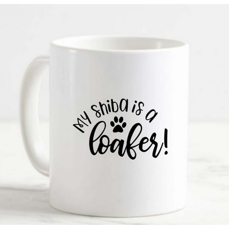 Coffee Mug My Shiba Is A Loafer! Paw Print Funny Love Dogs White Cup Funny Gifts for work office him her
Coffee Mug My Shiba Is A Loafer! Paw Print Funny Love Dogs White Cup Funny Gifts for work office him her