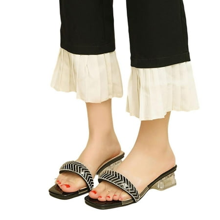 YanHoo Slide Sandals Women Girls Dresssy Low Wedge Sandal Cute Summer Slip On Flat Sandals Bohemian Beach Open Toe Slippers Shoes
YanHoo Slide Sandals Women Girls Dresssy Low Wedge Sandal Cute Summer Slip On Flat Sandals Bohemian Beach Open Toe Slippers Shoes