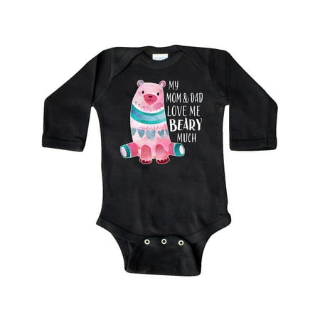 Inktastic My Mom and Dad Love Me Beary Much with Cute Bear Gift Baby Boy or Baby Girl Long Sleeve Bodysuit
Inktastic My Mom and Dad Love Me Beary Much with Cute Bear Gift Baby Boy or Baby Girl Long Sleeve Bodysuit
