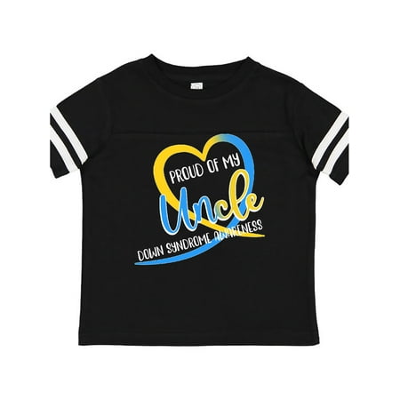 Inktastic Proud of my Uncle Down Syndrome Awareness Heart Ribbon Gift Toddler Boy or Toddler Girl T-Shirt
Inktastic Proud of my Uncle Down Syndrome Awareness Heart Ribbon Gift Toddler Boy or Toddler Girl T-Shirt
