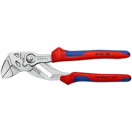 KNIPEX Tools - Pliers Wrench Chrome Multi-Component (8605180) 7-1/4 inches