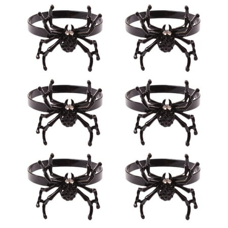 Fovolat Spider Napkin Rings 6pcs Metal Napkin Holder Spooky Spider Decor Scary Party Decoration Halloween Party Kitchen Dining Room Table Decor active
Fovolat Spider Napkin Rings 6pcs Metal Napkin Holder Spooky Spider Decor Scary Party Decoration Halloween Party Kitchen Dining Room Table Decor active