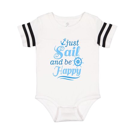 Inktastic Nautical Sailing Just Sail And Be Happy Gift Baby Boy or Baby Girl Bodysuit
Inktastic Nautical Sailing Just Sail And Be Happy Gift Baby Boy or Baby Girl Bodysuit