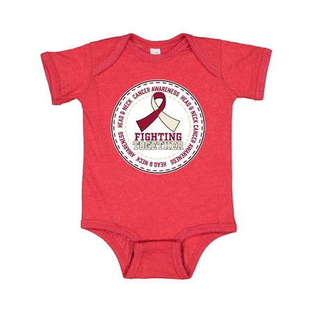 Inktastic Fighting Together- Head and Neck Cancer Awareness Gift Baby Boy or Baby Girl Bodysuit 
Inktastic Fighting Together- Head and Neck Cancer Awareness Gift Baby Boy or Baby Girl Bodysuit
