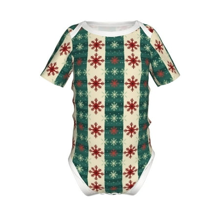 Coaee Christmas Snowflakes Plaid for Soft Baby Short-Sleeve Bodysuit Baby Climbing Clothes Baby Girls Boys Bodysuit Romper-2 Years
Coaee Christmas Snowflakes Plaid for Soft Baby Short-Sleeve Bodysuit Baby Climbing Clothes Baby Girls Boys Bodysuit Romper-2 Years