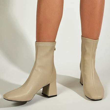 Ankle Boots Womens Ladies Wedge Squared Heels Squared Toe Zip Up Solid Boots Shoes
Ankle Boots Womens Ladies Wedge Squared Heels Squared Toe Zip Up Solid Boots Shoes