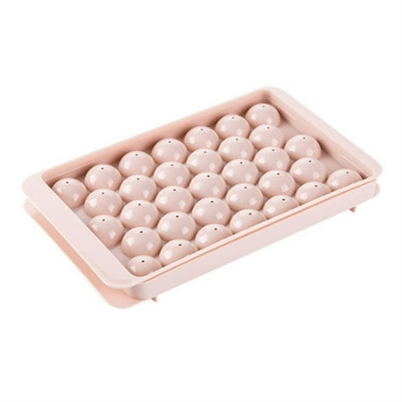 Round Ice Cube Tray with Lid - Ice Ball Maker Mold for Freezer | Mini Circle Ice Cube Tray | Making 1 in 33PCS Sphere Ice | for Chilling Cocktail Whiskey Tea Coffee
Round Ice Cube Tray with Lid - Ice Ball Maker Mold for Freezer | Mini Circle Ice Cube Tray | Making 1 in 33PCS Sphere Ice | for Chilling Cocktail Whiskey Tea Coffee