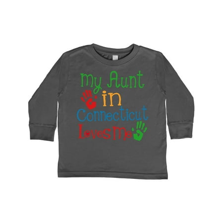Inktastic My Aunt in Connecticut Loves Me Gift Toddler Boy or Toddler Girl Long Sleeve T-Shirt
Inktastic My Aunt in Connecticut Loves Me Gift Toddler Boy or Toddler Girl Long Sleeve T-Shirt