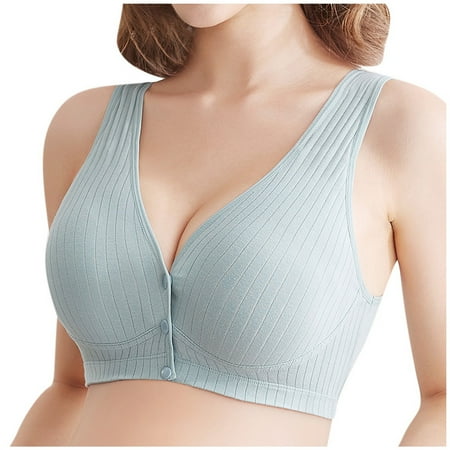 JGTDBPO Front Closure Bras For Women Full Coverage Plus Size Bras Post-Surgery Bra No Underwire Bra Front Buckle Underwear Wirefree Bralette Minimizer Bra Seamless Push Up Bra Underwear
JGTDBPO Front Closure Bras For Women Full Coverage Plus Size Bras Post-Surgery Bra No Underwire Bra Front Buckle Underwear Wirefree Bralette Minimizer Bra Seamless Push Up Bra Underwear