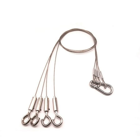 Frcolor Ceiling Light Hanging Wire Rope Suspension Cables hanging Chains for LED Panel Lighting Light Box Banner Machinery (82cm)
Frcolor Ceiling Light Hanging Wire Rope Suspension Cables hanging Chains for LED Panel Lighting Light Box Banner Machinery (82cm)