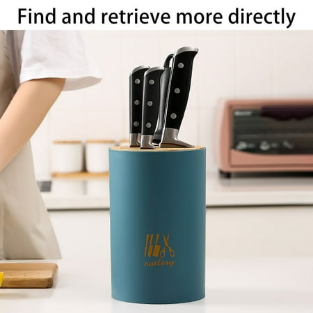 AIEOTT With Slots For Scissors And Sharpening Bars - Eco-friendly Bamboo Knife Holder For Safe Space-saving Knife Storage - Unique Slot Design Protects Blades
AIEOTT With Slots For Scissors And Sharpening Bars - Eco-friendly Bamboo Knife Holder For Safe Space-saving Knife Storage - Unique Slot Design Protects Blades