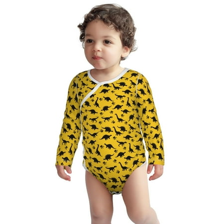 Fotbe Dinosaur Pattern Unisex-baby Long-sleeve Bodysuit Long Sleeve Bodysuits One-piece 100% Organic Cotton for Infant Baby Boys Unisex-18 Months
Fotbe Dinosaur Pattern Unisex-baby Long-sleeve Bodysuit Long Sleeve Bodysuits One-piece 100% Organic Cotton for Infant Baby Boys Unisex-18 Months