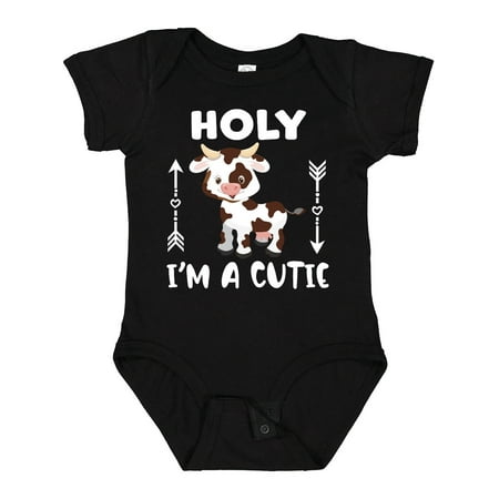 Inktastic I m a Cutie White and Brown Holstein Cow with Arrows Gift Baby Boy or Baby Girl Bodysuit
Inktastic I m a Cutie White and Brown Holstein Cow with Arrows Gift Baby Boy or Baby Girl Bodysuit