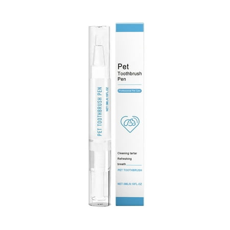 Pet Toothbrush Pen Dog Teeth Cleaning Pen Dog Remover For Teeth Cat/Dog Tooth & Cleaning Pet Teeth Repairing Kit 1pc 3ml
Pet Toothbrush Pen Dog Teeth Cleaning Pen Dog Remover For Teeth Cat/Dog Tooth & Cleaning Pet Teeth Repairing Kit 1pc 3ml