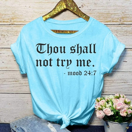 Blouse For Women Casual Letter Printing Shirts Round Neck Short Sleeve Tee Tops Tunic Blouse Shirts Long Sleeved Long Sleeve T Shirt Women under Scrubs
Blouse For Women Casual Letter Printing Shirts Round Neck Short Sleeve Tee Tops Tunic Blouse Shirts Long Sleeved Long Sleeve T Shirt Women under Scrubs
