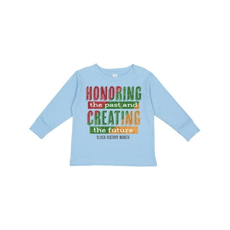 Inktastic Honoring the Past and Creating the Future Black History Gift Toddler Boy or Toddler Girl Long Sleeve T-Shirt
Inktastic Honoring the Past and Creating the Future Black History Gift Toddler Boy or Toddler Girl Long Sleeve T-Shirt
