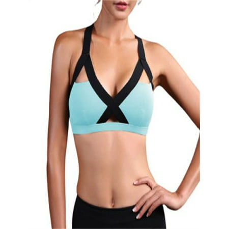 Veatzaer Women s Support Cross Sports Bra Padded Wireless Yoga Bra Hollow Strap Sportswear
Veatzaer Women s Support Cross Sports Bra Padded Wireless Yoga Bra Hollow Strap Sportswear