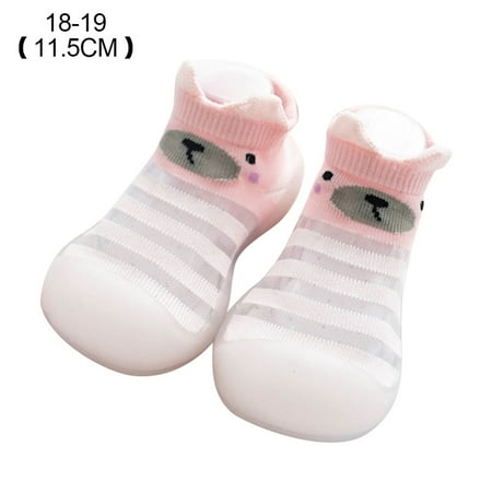 Breathable Baby Shoes Transparent Stripes Baby Toddler Walk Learning Socks Shoes Pink 18-19(11.5cm)
Breathable Baby Shoes Transparent Stripes Baby Toddler Walk Learning Socks Shoes Pink 18-19(11.5cm)