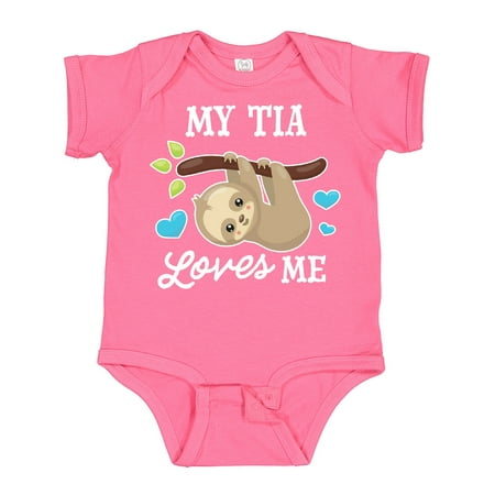 Inktastic My Tia Loves Me with Sloth and Hearts Gift Baby Boy or Baby Girl Bodysuit
Inktastic My Tia Loves Me with Sloth and Hearts Gift Baby Boy or Baby Girl Bodysuit