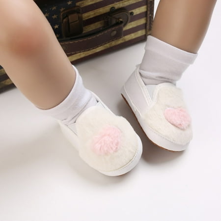 Baby Girls Non-Slip Furry Shoes Soft First Walking Shoes Princess Shoes
Baby Girls Non-Slip Furry Shoes Soft First Walking Shoes Princess Shoes