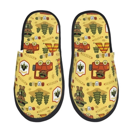 Sikiie Forest Guard Fuzzy Slip-on Slippers Warm Cozy Soft Lightweight Memory Foam Indoor House ShoesMedium
Sikiie Forest Guard Fuzzy Slip-on Slippers Warm Cozy Soft Lightweight Memory Foam Indoor House ShoesMedium