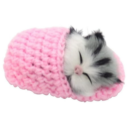 Boys Girls Gift for Kids Stuffed Doll with Meows Sounds Plush Sleeping Cat Home Decor Slipper Sleeping Cat Mini Kittens in Shoes Simulation Sleeping Cats Sleeping Kitten Toy PINK
Boys Girls Gift for Kids Stuffed Doll with Meows Sounds Plush Sleeping Cat Home Decor Slipper Sleeping Cat Mini Kittens in Shoes Simulation Sleeping Cats Sleeping Kitten Toy PINK