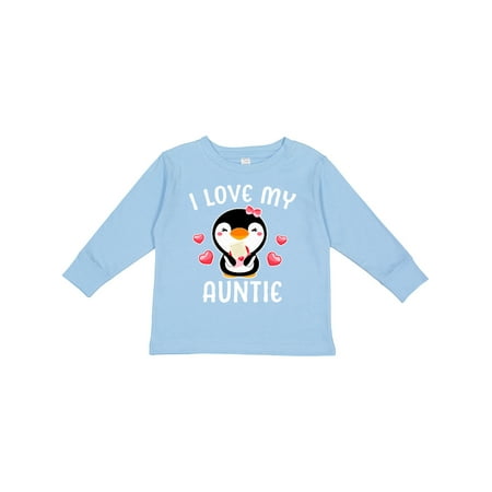 Inktastic I Love My Auntie with Cute Penguin and Hearts Gift Toddler Toddler Girl Long Sleeve T-Shirt
Inktastic I Love My Auntie with Cute Penguin and Hearts Gift Toddler Toddler Girl Long Sleeve T-Shirt