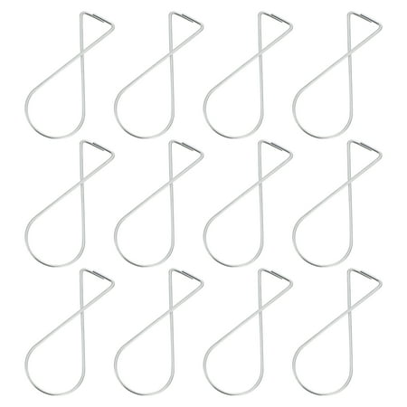 200pcs Hook Clamp Ceiling Tile Hook Home Pole Clamp Ceiling Hook Clamps