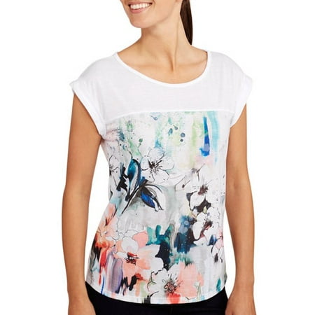 Women's Floral Boxy Tee