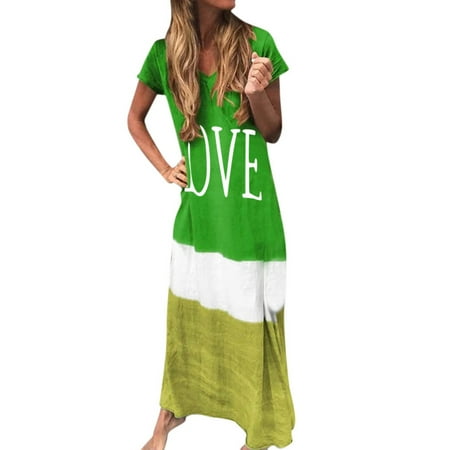 Haite Women Short Sleeve T Shirts Dresses Summer Casual Beach Long Maxi Dress Nightgowns Sleepwear Pajama Dresses
Haite Women Short Sleeve T Shirts Dresses Summer Casual Beach Long Maxi Dress Nightgowns Sleepwear Pajama Dresses