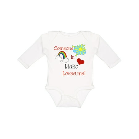 Inktastic Someone in Idaho Loves Me! Gift Baby Boy or Baby Girl Long Sleeve Bodysuit
Inktastic Someone in Idaho Loves Me! Gift Baby Boy or Baby Girl Long Sleeve Bodysuit