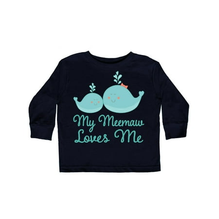 Inktastic Meemaw Loves Me Grandchild Whale Gift Toddler Boy or Toddler Girl Long Sleeve T-Shirt
Inktastic Meemaw Loves Me Grandchild Whale Gift Toddler Boy or Toddler Girl Long Sleeve T-Shirt