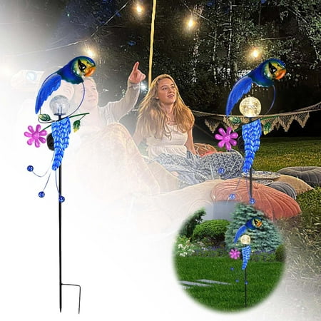 Enhance Your Yard s Beauty With This Solar Powered And Glass Parrot Lamp An Eye Catching LED Garden Decoration
Enhance Your Yard s Beauty With This Solar Powered And Glass Parrot Lamp An Eye Catching LED Garden Decoration