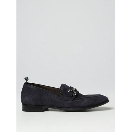 Green George Loafers Men Blue Men
