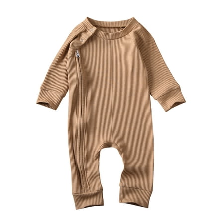 Madjtlqy Girls Solid Color Romper Long Sleeve Round Neck Shoulder Buttons Plain Jumpsuit
Madjtlqy Girls Solid Color Romper Long Sleeve Round Neck Shoulder Buttons Plain Jumpsuit