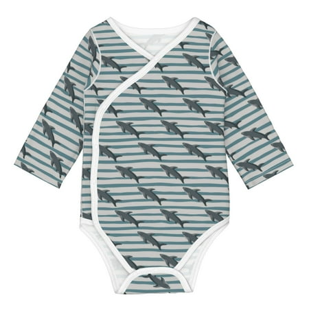 Matuu Party Shark Cute for Baby Long-Sleeve Bodysuit Soft Cotton Comfortable and Breathable Perfect for Newborns and Infants
Matuu Party Shark Cute for Baby Long-Sleeve Bodysuit Soft Cotton Comfortable and Breathable Perfect for Newborns and Infants
