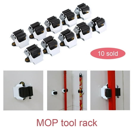LAFGUR Broom Hanger 10PCS Wall Mounted Mop Brush Broom Holder Hanger Organizer Storage Kitchen Tool Kits
LAFGUR Broom Hanger 10PCS Wall Mounted Mop Brush Broom Holder Hanger Organizer Storage Kitchen Tool Kits