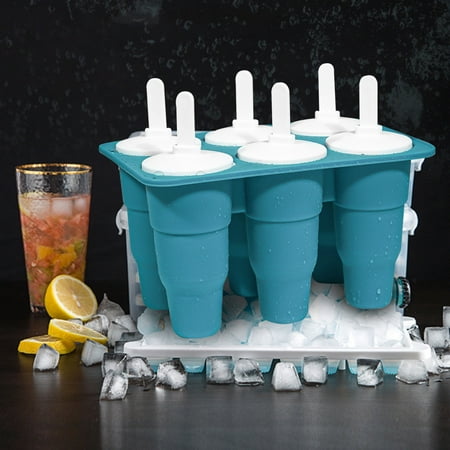 Collapsible Popsicles Molds Silicone Ice-Pop Molds Easy Release Ice Cream Mold Reusable Popsicle Stick with Drip-Guards for Homemade Popsicles and Ice Cream
Collapsible Popsicles Molds Silicone Ice-Pop Molds Easy Release Ice Cream Mold Reusable Popsicle Stick with Drip-Guards for Homemade Popsicles and Ice Cream