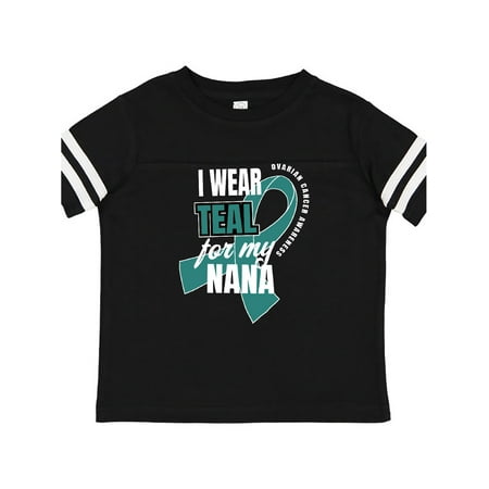 Inktastic I Wear Teal for My Nana Ovarian Cancer Awareness Gift Toddler Boy or Toddler Girl T-Shirt
Inktastic I Wear Teal for My Nana Ovarian Cancer Awareness Gift Toddler Boy or Toddler Girl T-Shirt