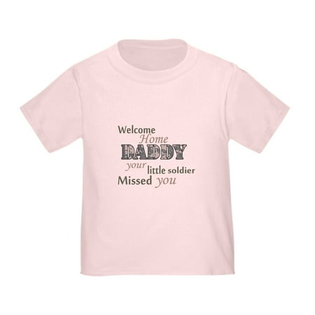 CafePress - Welcome Home Daddy (Soldier) Toddler T Shirt - Cute Toddler T-Shirt 100% Cotton
CafePress - Welcome Home Daddy (Soldier) Toddler T Shirt - Cute Toddler T-Shirt 100% Cotton