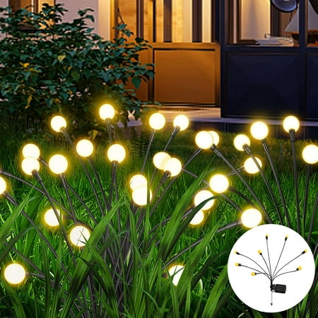 Spencer 2 Pack Solar Lights Outdoor Waterproof Swaying Solar Garden Lights Firefly Lights with Highly Flexible Iron Wires Yard Patio Pathway Christmas Landscape Stake Lights
Spencer 2 Pack Solar Lights Outdoor Waterproof Swaying Solar Garden Lights Firefly Lights with Highly Flexible Iron Wires Yard Patio Pathway Christmas Landscape Stake Lights
